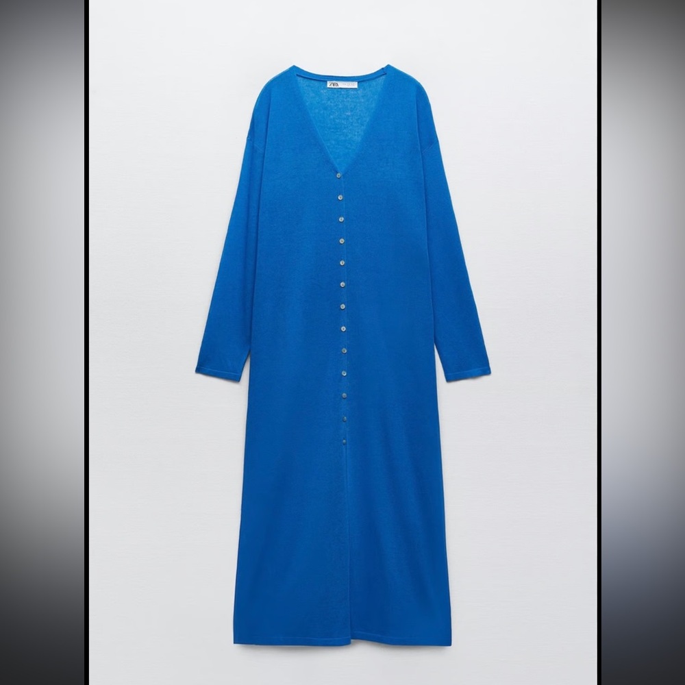 Zara Button-Down cardigan Dress